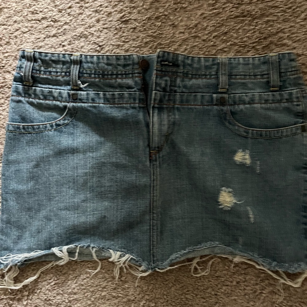 AE Denim Mini Skirt
